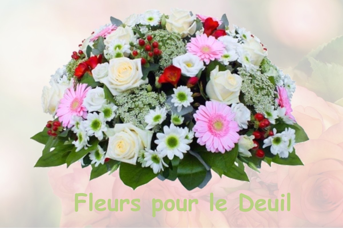 fleurs deuil LEYVAUX